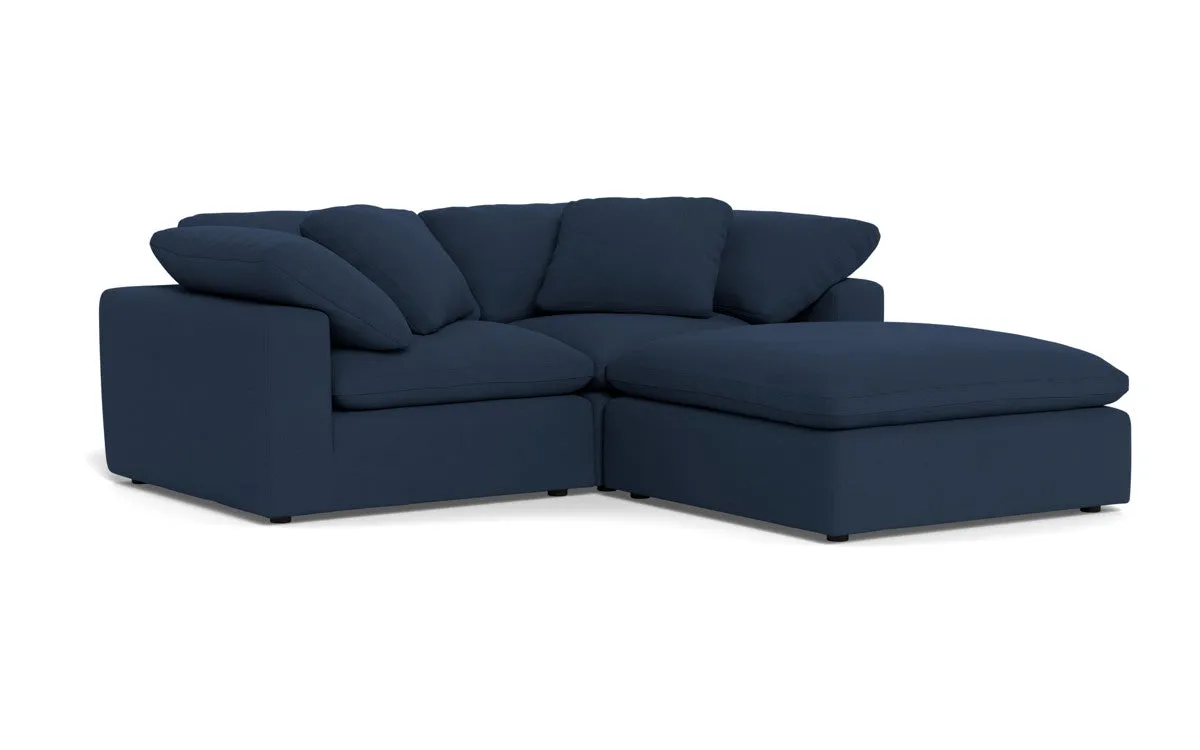Fluffy 2 Piece Sofa w/Otto