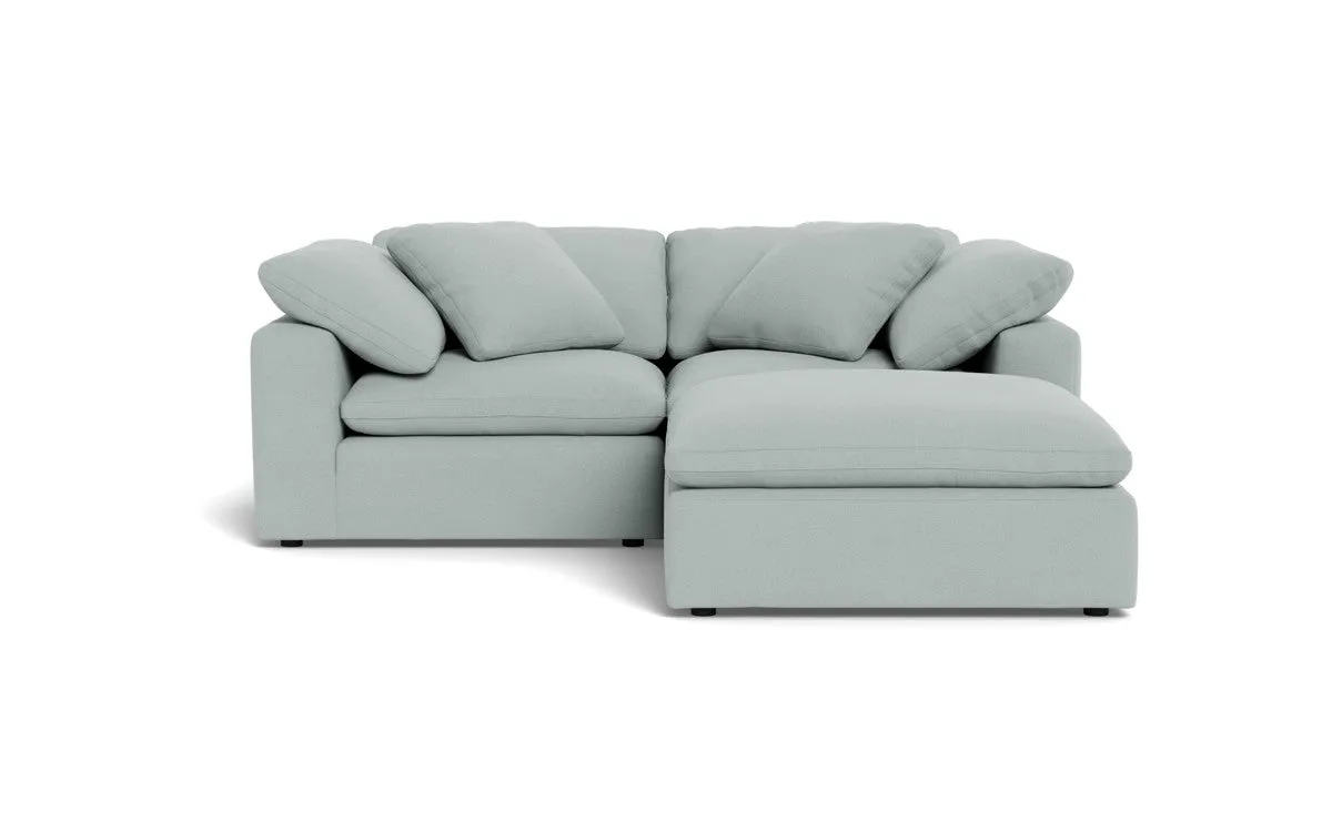 Fluffy 2 Piece Sofa w/Otto