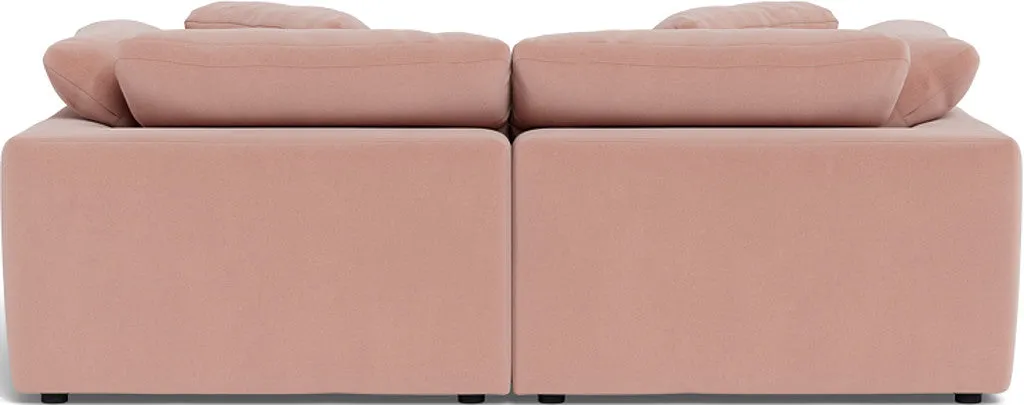 Fluffy 2 Piece Sofa w/Otto