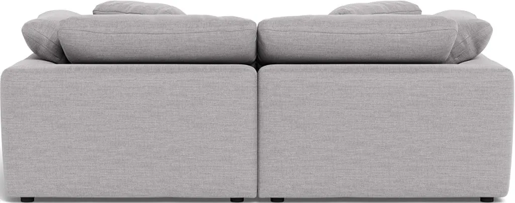 Fluffy 2 Piece Sofa w/Otto