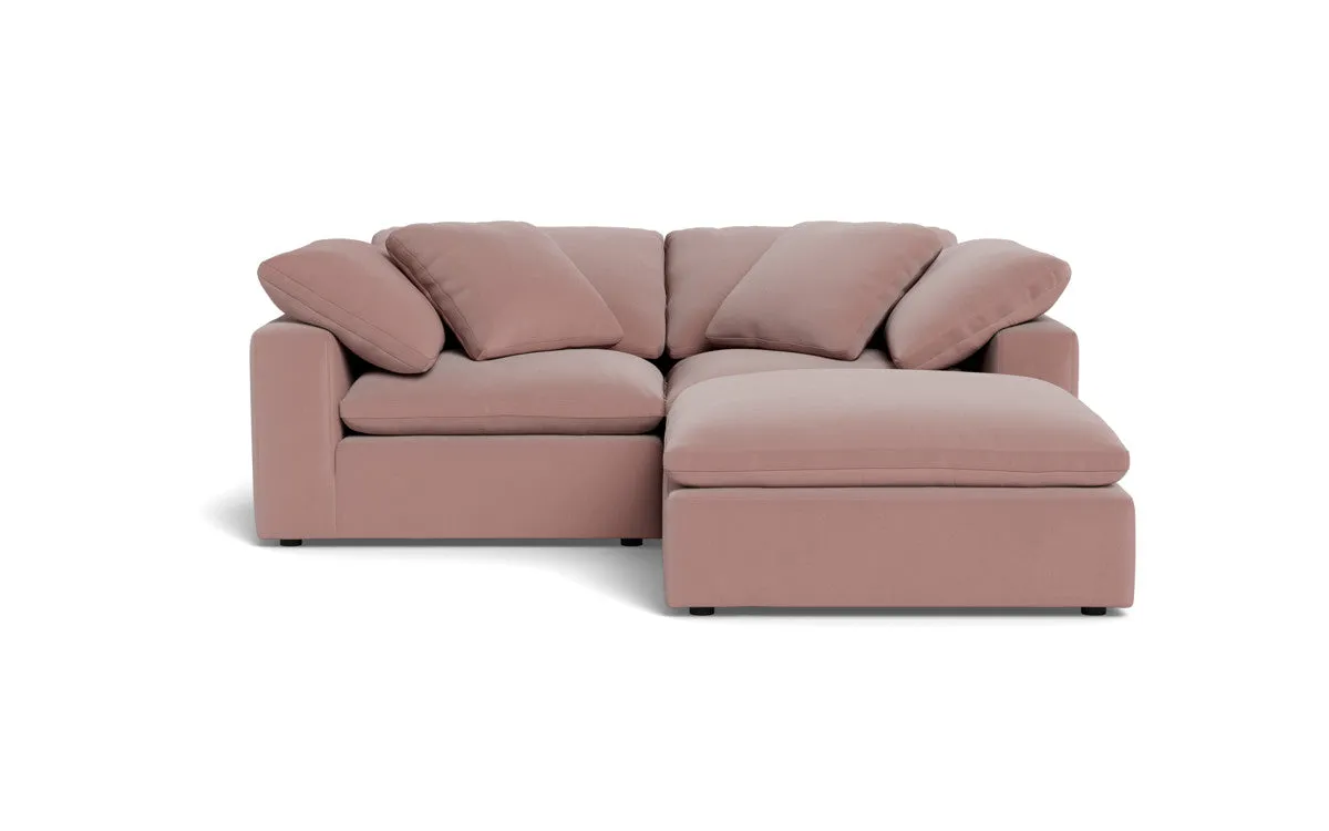 Fluffy 2 Piece Sofa w/Otto