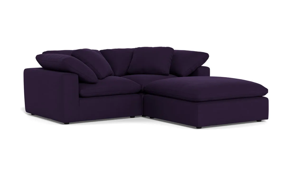 Fluffy 2 Piece Sofa w/Otto