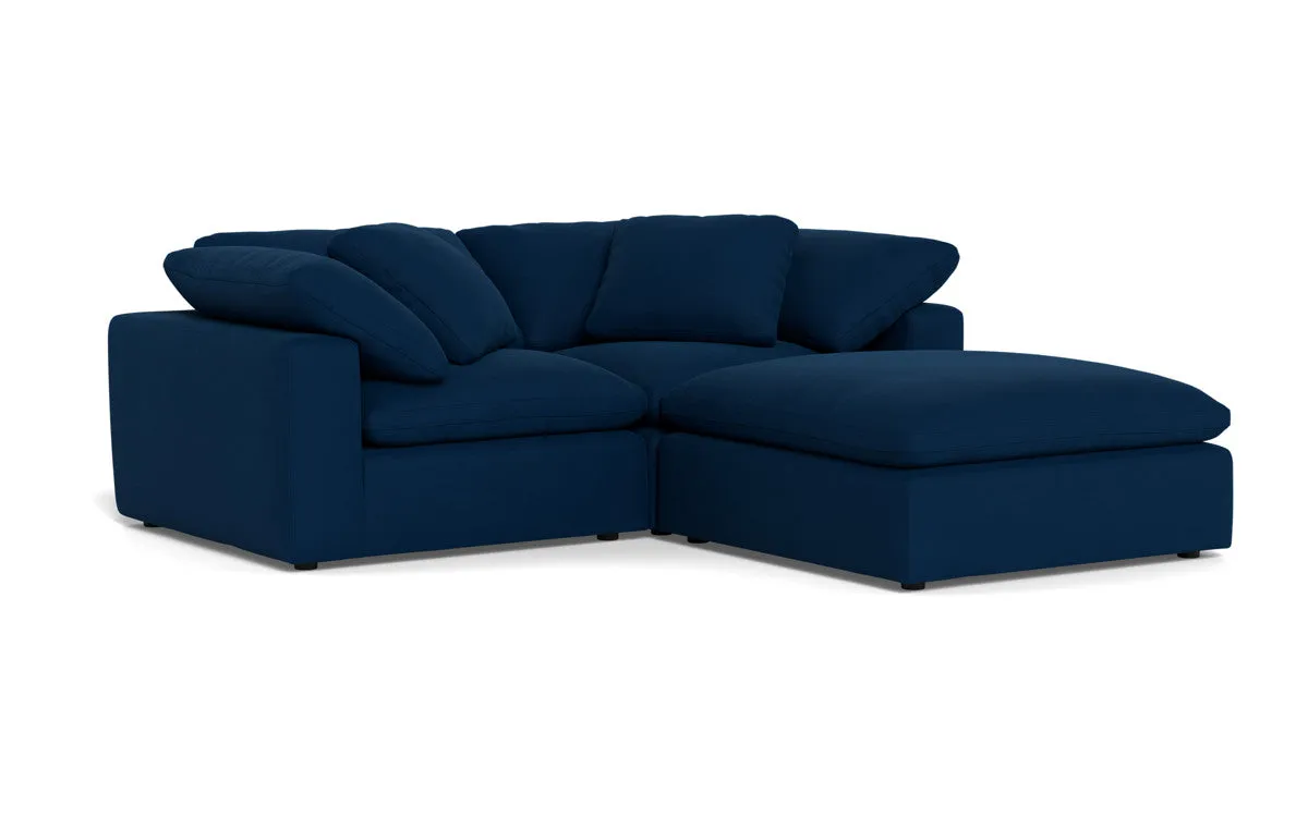 Fluffy 2 Piece Sofa w/Otto