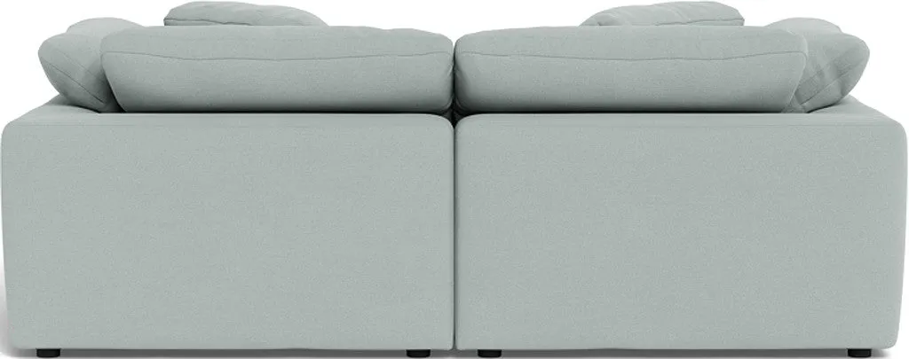 Fluffy 2 Piece Sofa w/Otto