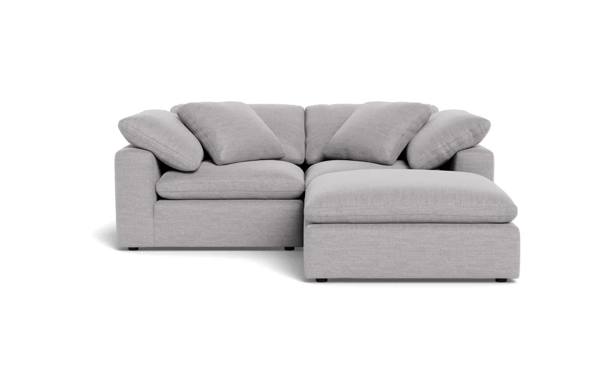 Fluffy 2 Piece Sofa w/Otto