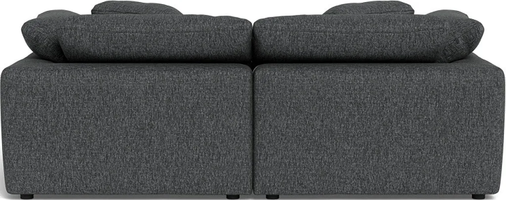 Fluffy 2 Piece Sofa w/Otto