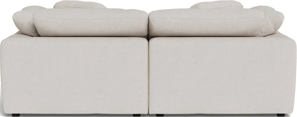 Fluffy 2 Piece Sofa w/Otto
