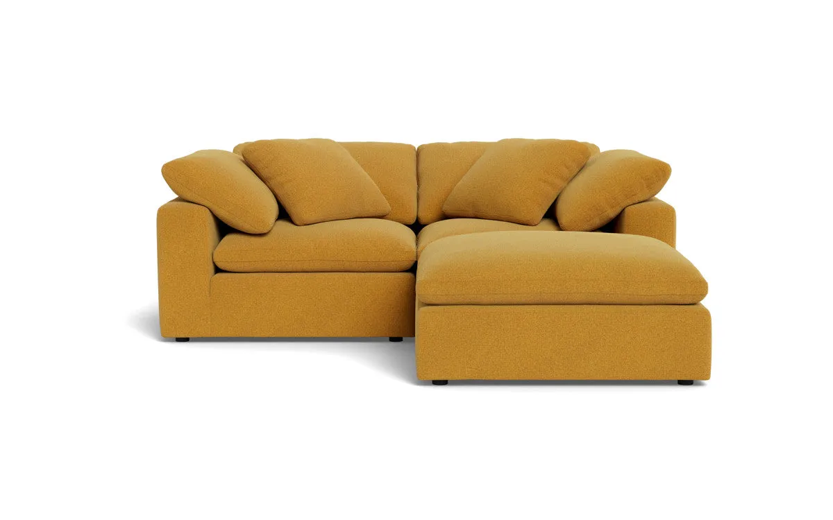 Fluffy 2 Piece Sofa w/Otto