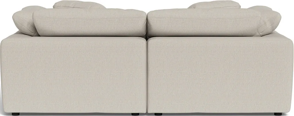 Fluffy 2 Piece Sofa w/Otto