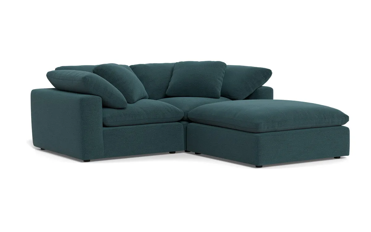 Fluffy 2 Piece Sofa w/Otto