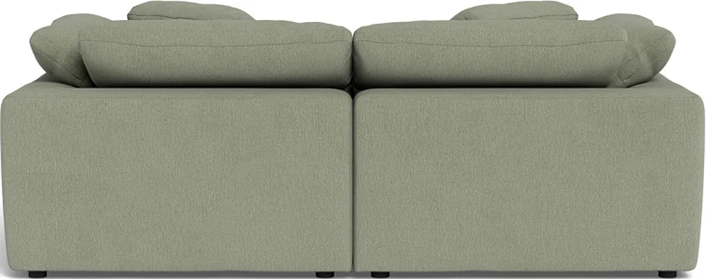 Fluffy 2 Piece Sofa w/Otto