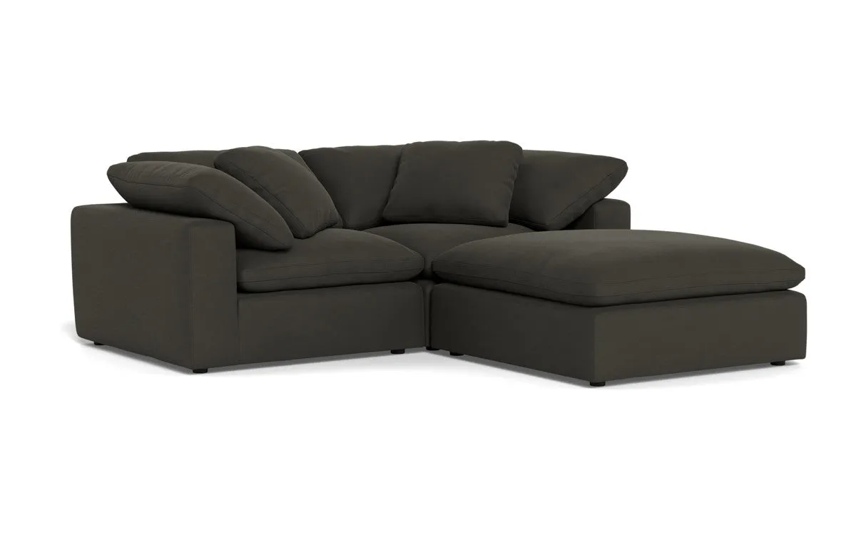 Fluffy 2 Piece Sofa w/Otto