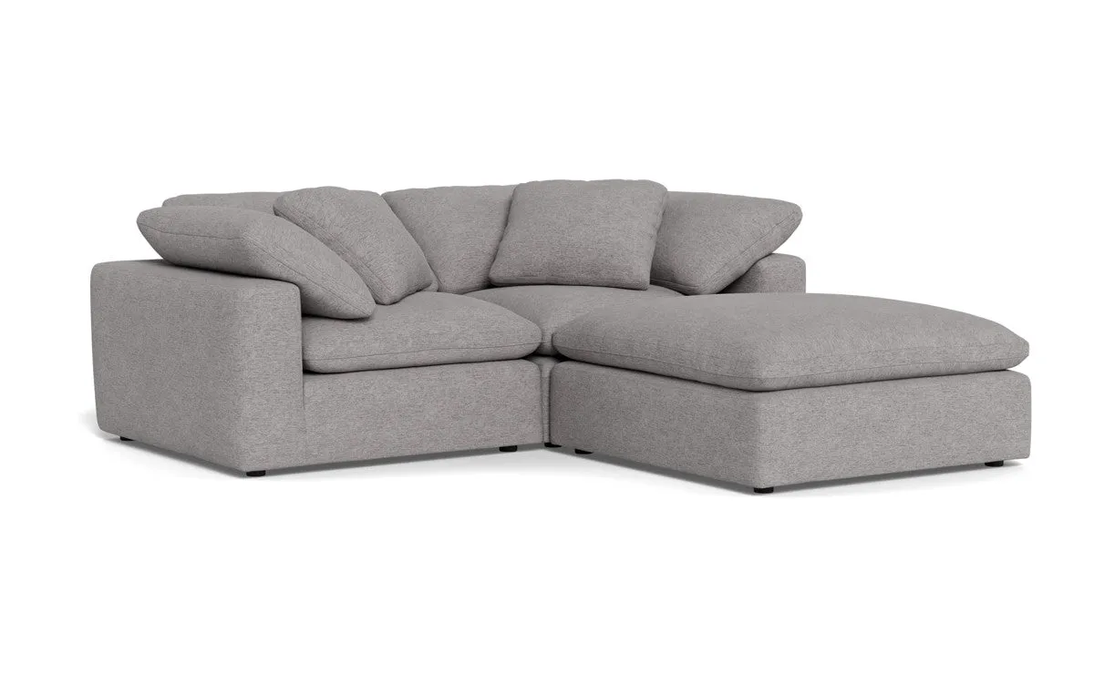Fluffy 2 Piece Sofa w/Otto