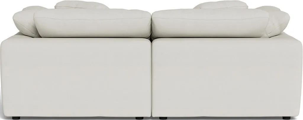 Fluffy 2 Piece Sofa w/Otto