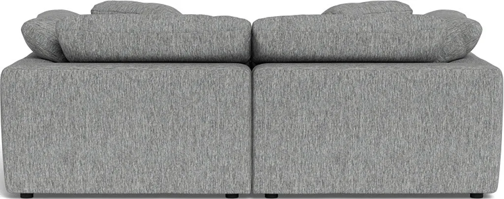 Fluffy 2 Piece Sofa w/Otto