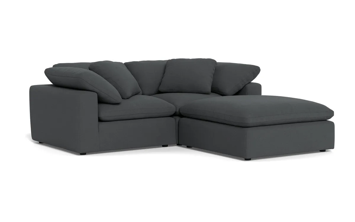 Fluffy 2 Piece Sofa w/Otto