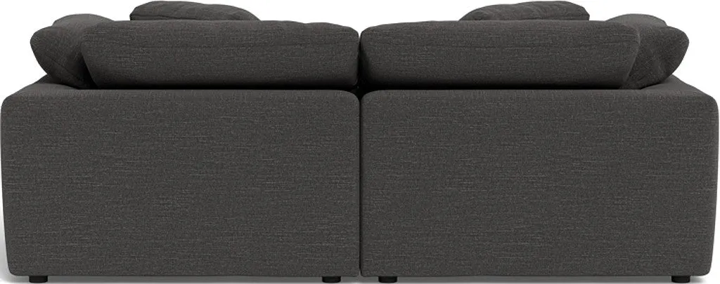 Fluffy 2 Piece Sofa w/Otto