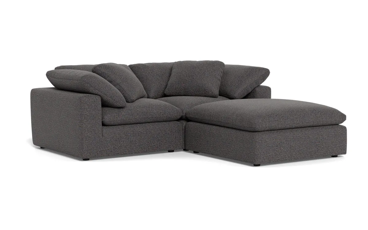 Fluffy 2 Piece Sofa w/Otto