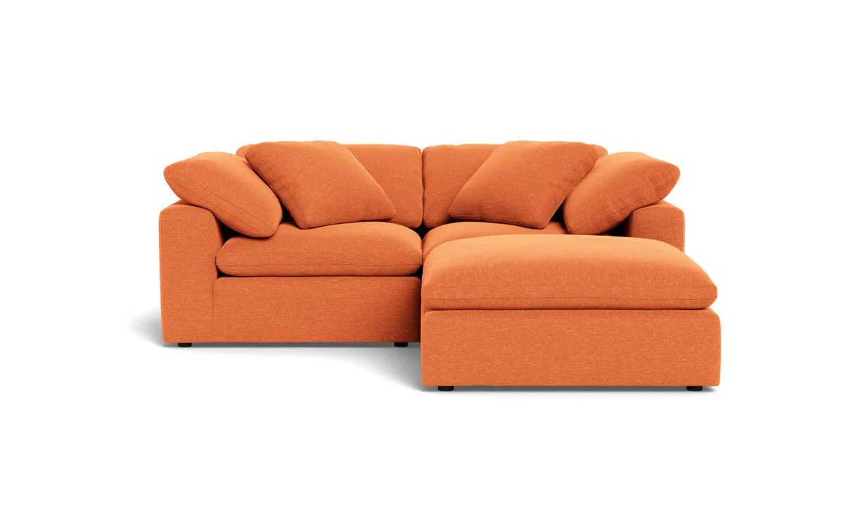 Fluffy 2 Piece Sofa w/Otto