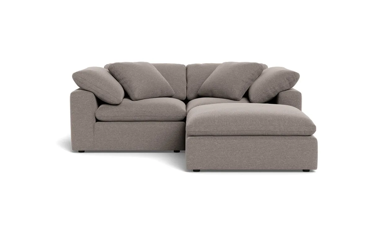 Fluffy 2 Piece Sofa w/Otto