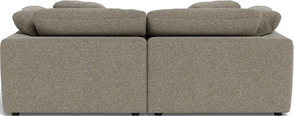Fluffy 2 Piece Sofa w/Otto