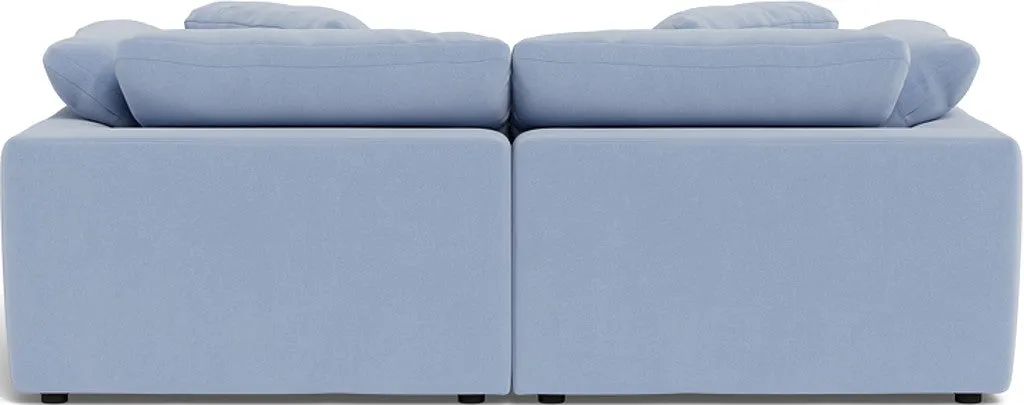 Fluffy 2 Piece Sofa w/Otto