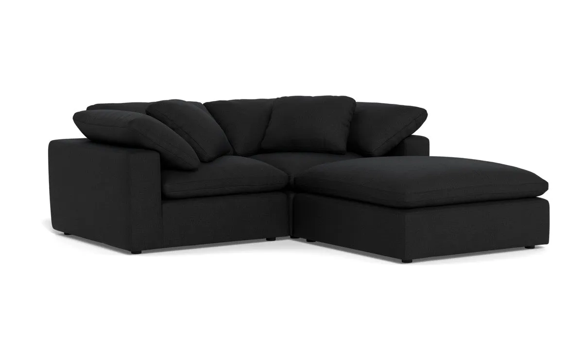 Fluffy 2 Piece Sofa w/Otto
