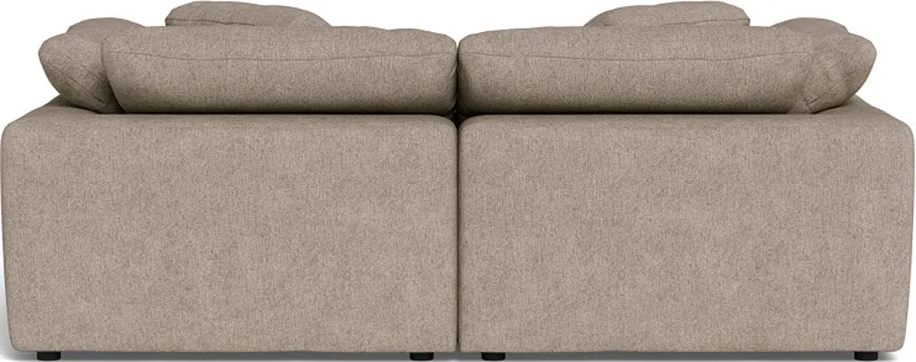 Fluffy 2 Piece Sofa w/Otto