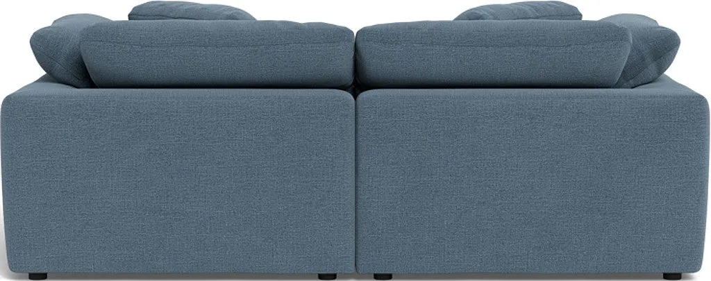 Fluffy 2 Piece Sofa w/Otto