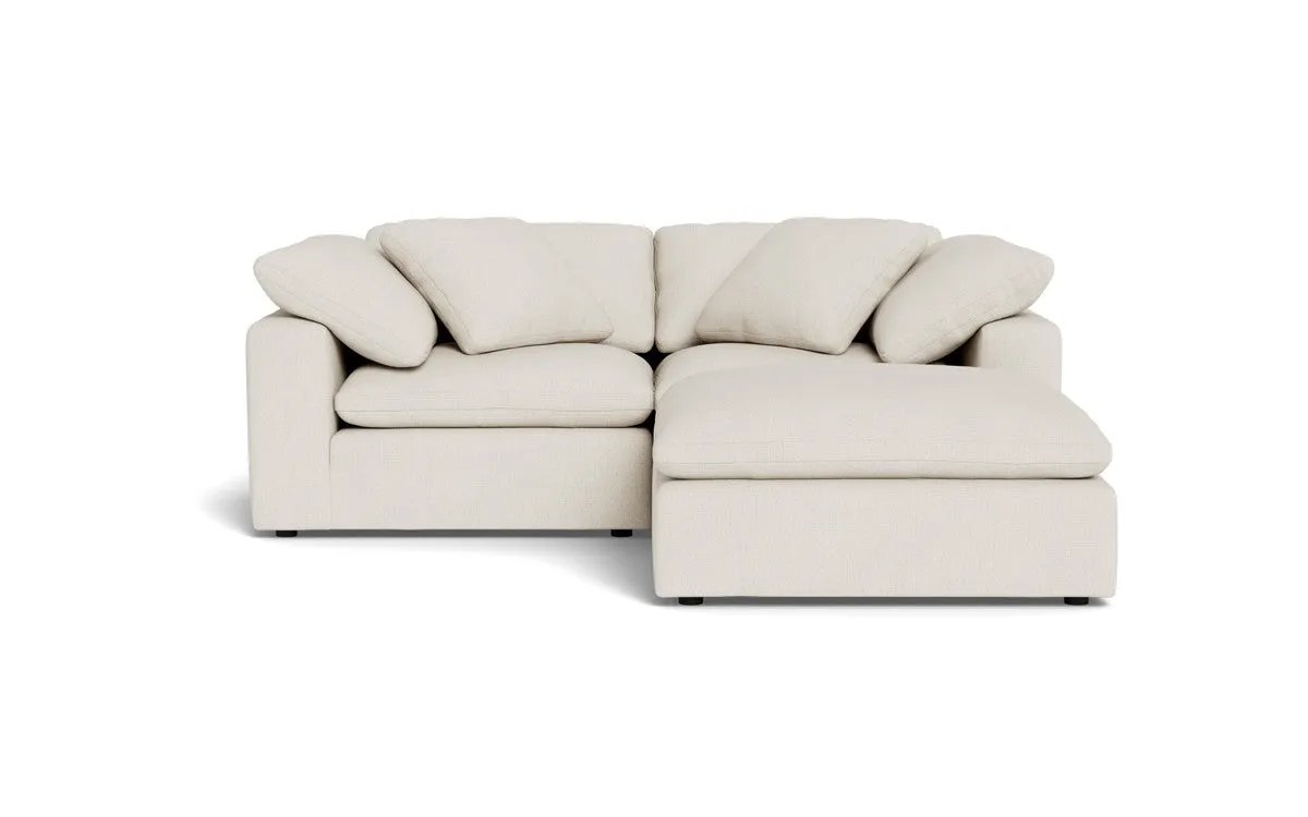 Fluffy 2 Piece Sofa w/Otto