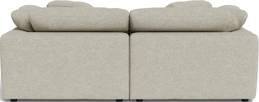 Fluffy 2 Piece Sofa w/Otto