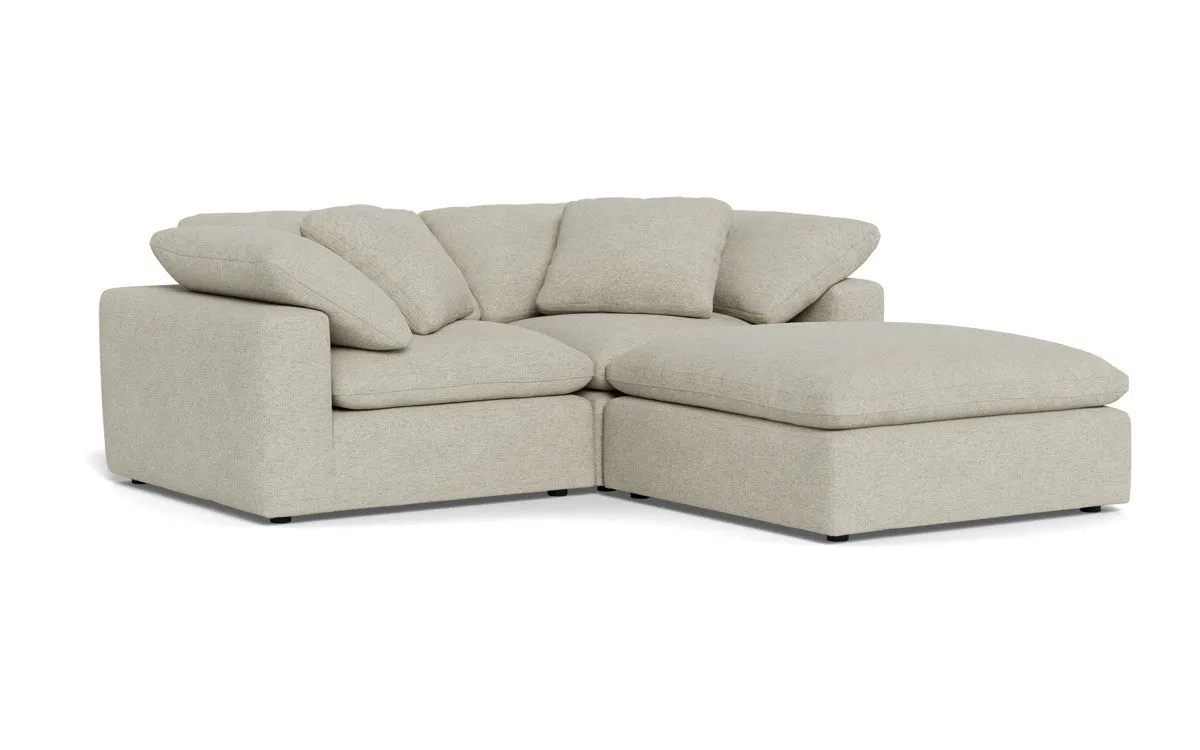 Fluffy 2 Piece Sofa w/Otto