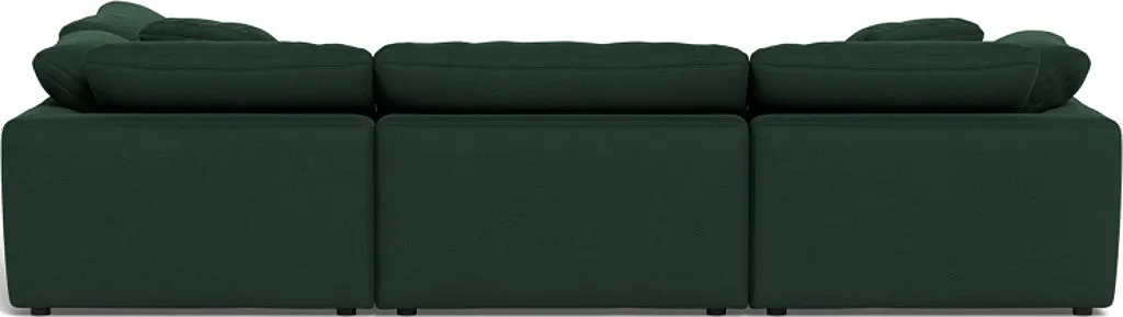 Fluffy 4 Piece Sectional w/Otto