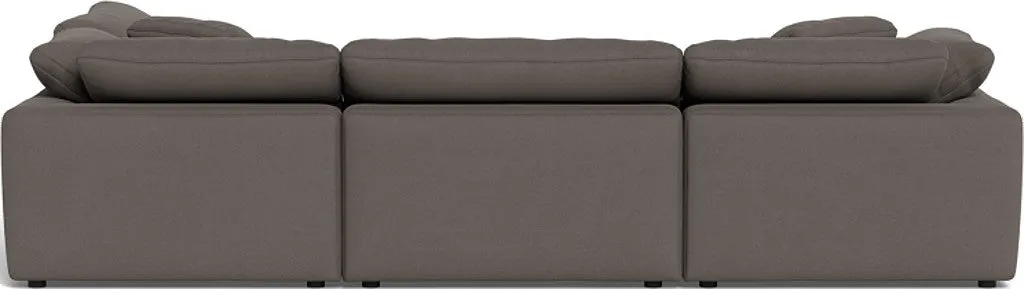 Fluffy 4 Piece Sectional w/Otto