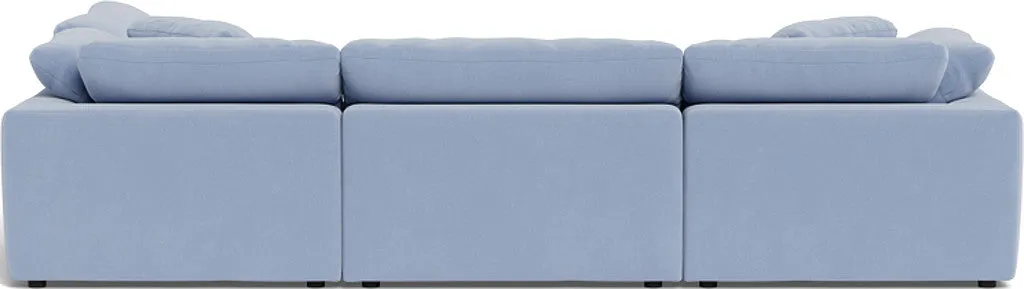 Fluffy 4 Piece Sectional w/Otto