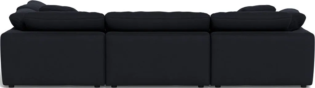 Fluffy 4 Piece Sectional w/Otto