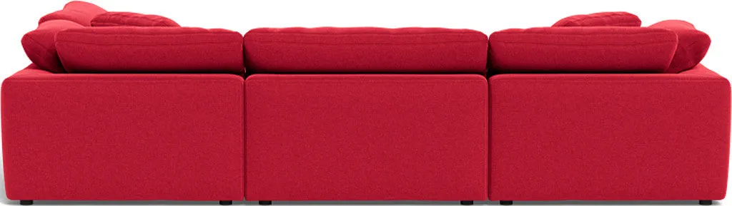 Fluffy 4 Piece Sectional w/Otto