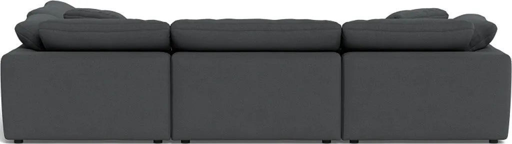Fluffy 4 Piece Sectional w/Otto