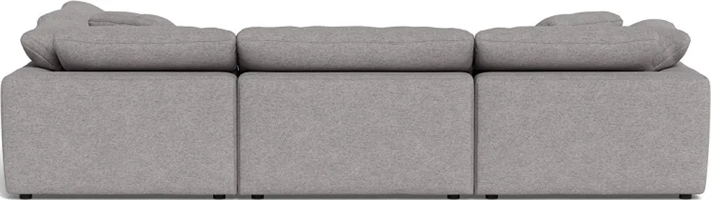 Fluffy 4 Piece Sectional w/Otto