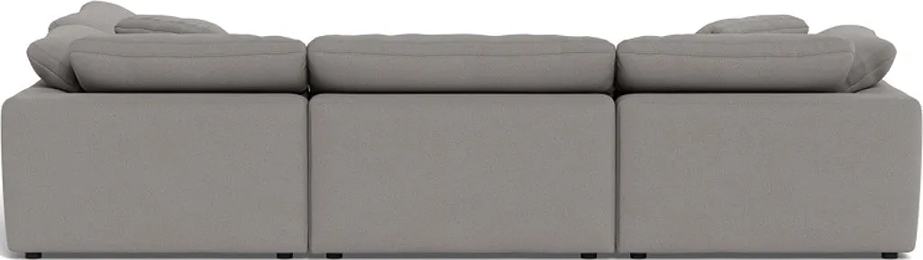 Fluffy 4 Piece Sectional w/Otto