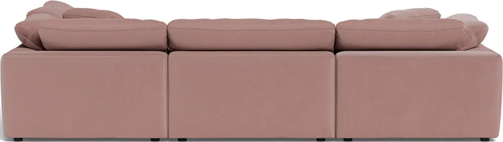 Fluffy 4 Piece Sectional w/Otto