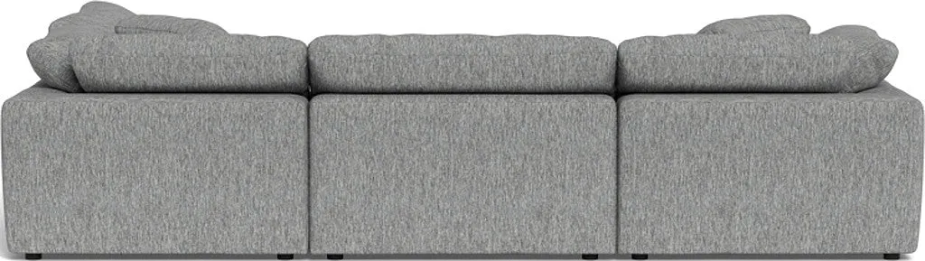 Fluffy 4 Piece Sectional w/Otto