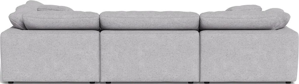 Fluffy 4 Piece Sectional w/Otto