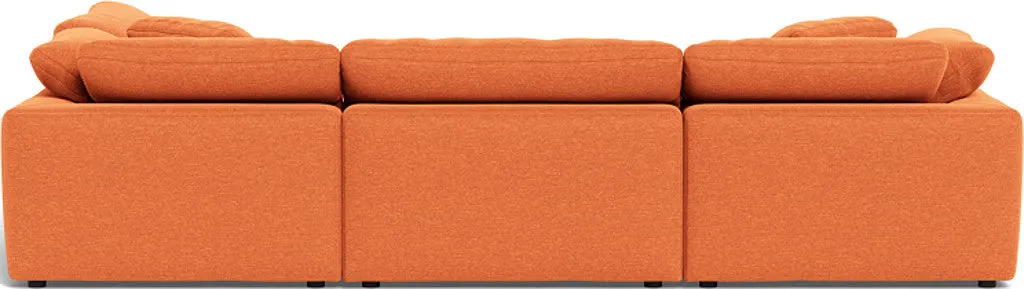 Fluffy 4 Piece Sectional w/Otto