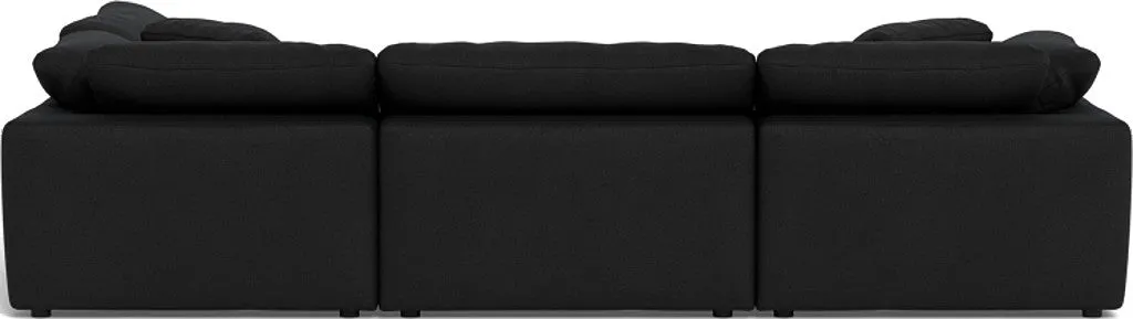 Fluffy 4 Piece Sectional w/Otto