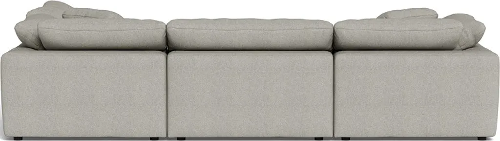 Fluffy 4 Piece Sectional w/Otto