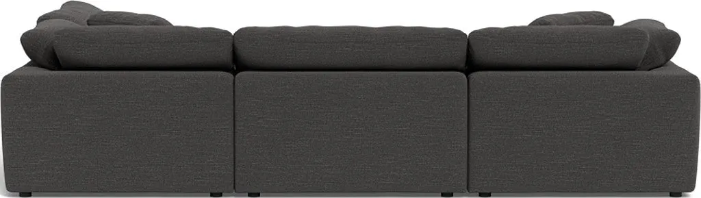 Fluffy 4 Piece Sectional w/Otto