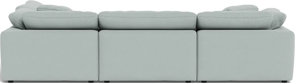 Fluffy 4 Piece Sectional w/Otto