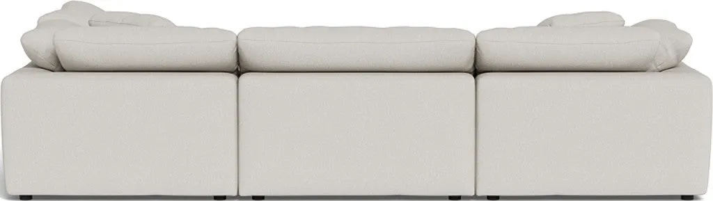 Fluffy 4 Piece Sectional w/Otto
