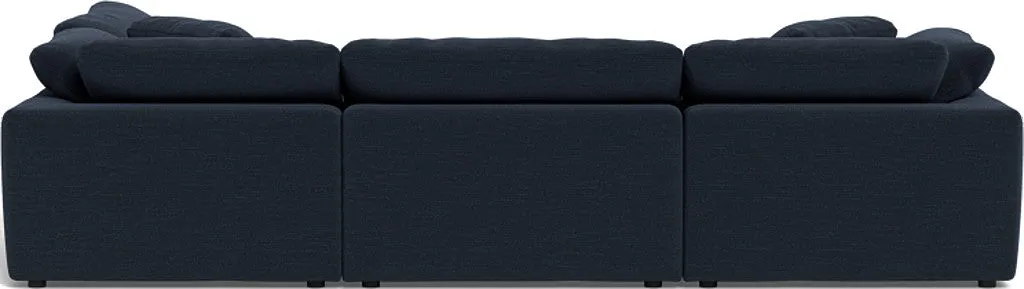 Fluffy 4 Piece Sectional w/Otto